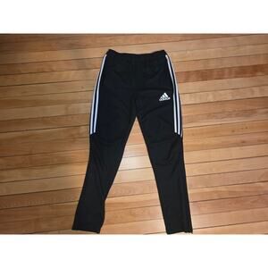 Adidas Tiro 17 Track Pants Black White Tapered Athletic Soccer Men's Size Large
